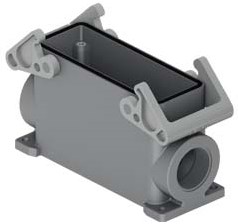 TMAP 24.40 | Surface Mounting Housing, High, Size 104.27, T-Type, 2 Levers, 1xM40 side