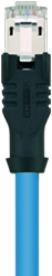 IE-RJ45SS8.002-7,5-IE-RJ45SS8.002/S510BU | RJ45/RJ45, 8p, male 0°/male 0°, 7,5 m, blue