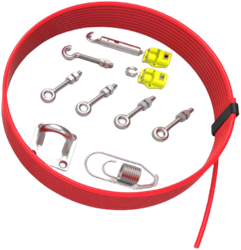 SL4 Installation Kit 30M | Mounting set for pull-wire switch
