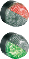 ITL 802 326 405 | LED Multi-Colour Beacon, 24 VAC/DC, 2 colors, panel mount