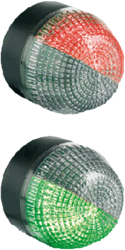 ITL 802 726 313 | LED Multi-Colour Beacon, 230 VAC, IP65, 2 colors, panel mount