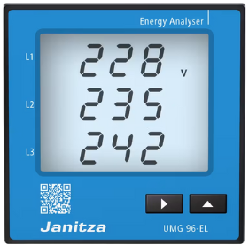 janitza-UMG-96-EL-energy-analyser