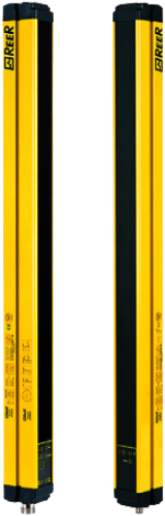 J 2B LR M12 | Safety light curtain, Type 4, monitoring