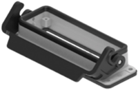 JPI 16 L | Bulkhead Mounting Housing, size 77.27, JEI Alu, 1 lever