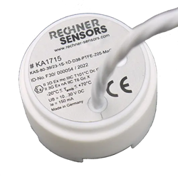 KAS-80-39/23-1S-1Ö-D38-PTFE-Z05-MAG-LEAK-3G-3D, ATEX | Capacitive Sensor
