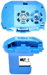 LNO-BBU05A-00F | CONLOX® neutral terminal for busbars up to 5 mm, without fuse