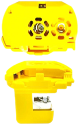 LNO-BYE05A-06F | CONLOX® phase terminal for busbars up to 5 mm, with 6 A fuse
