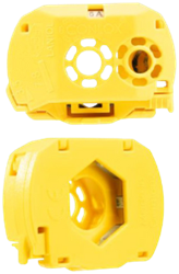 LNO-HYE19A-06F | CONLOX® phase terminal for M12-bolt (hex 19), with 6 A fuse
