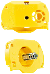 LNO-SYE06A-06F | CONLOX® phase terminal for 6 mm hex socket, with 6 A fuse, length 8 mm