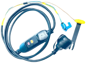 LNO-ZX00A-00F | CONLOX® emergency socket outlet incl. residual current circuit breaker, 3m cable