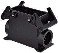 MAPN 10.32 | Surface Mounting Housing, High, Size 57.27, LS-Type Alu, 1 Lever, 1xM32 side