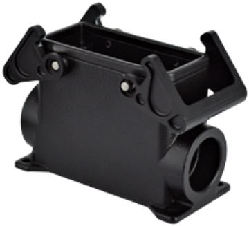 MAPN 10.32 | Surface Mounting Housing, High, Size 57.27, LS-Type Alu, 1 Lever, 1xM32 side