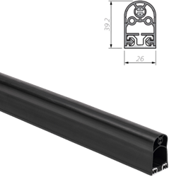 SP 37-2 TPE | Safety switch strip, rubber profile TPE