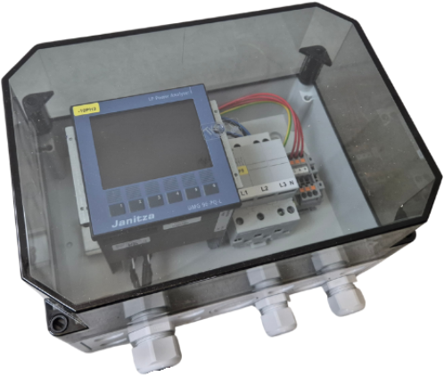 Measuring box model UMG 96-PQ-L (TCP/IP & RS485) - excl. loops