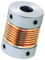 MFBS-32C-10x10 | Flexible coupling, 10-10mm, length 32mm, clamp mount