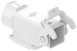 MK AP25 | Bulkhead Mounting Housing, angled, size 21.21, Plastic, 1 lever, 1xM25 angled