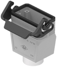 MLAV 10 LG40 | Hood, high, size 57.27, Alu, 1 lever IL-BRID, 1xM40 straight