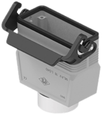 MLAV 16 LG25 | Hood, high, size 77.27, Alu, 1 lever IL-BRID, 1xM25 straight