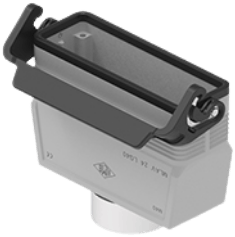 MLAV 24 LG25 | Hood, high, size 104.27, Alu, 1 lever IL-BRID, 1xM25 straight