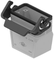 MLFV 10 LG25 | Hood, high, size 57.27, Alu, 1 lever IL-BRID, 1xM25 straight, without adapter