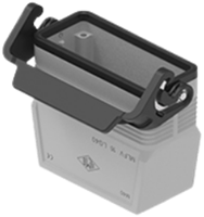 MLFV 16 LG25 | Hood, high, size 77.27, Alu, 1 lever IL-BRID, 1xM25 straight, without adapter