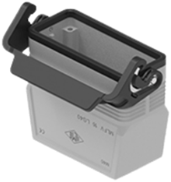 MLFV 16 LG40 | Hood, high, size 77.27, Alu, 1 lever IL-BRID, 1xM40 straight, without adapter