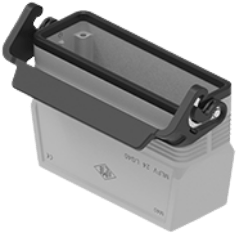 MLFV 24 LG32 | Hood, high, size 104.27, Alu, 1 lever IL-BRID, 1xM32 straight, without adapter