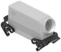 MLO 24 X25 | Hood, size 104.27, Alu, 2 levers IL-BRID, 1xM25 angled