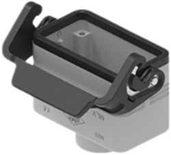 MLV 10 LG25 | Hood, size 57.27, Alu, 1 lever IL-BRID, 1xM25 straight