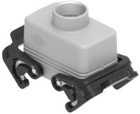 MLV 10 X20 | Hood, size 57.27, Alu, 2 levers IL-BRID, 1xM20 straight