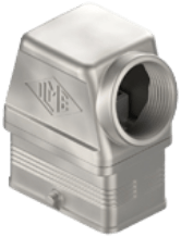 MXA 01 O25 | Hood, MIXO ONE, Alu, 2 Pegs, 1xM25 side, 2-Parts