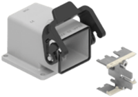 MXA 02 AP25 | Hood, MIXO TWO, zinc, 1 lever IL-BRID, 1xM25 angled