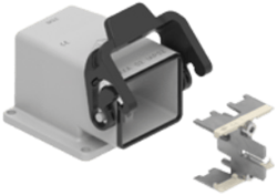 MXA 02 AP32 | Hood, MIXO TWO, zinc, 1 lever IL-BRID, 1xM32 angled