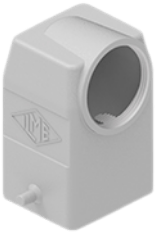 MXA 02 O25 | Hood, MIXO TWO, zinc, 2 pegs, 1xM25 angled