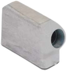 MZOS 25 L20 | Hood, Size 66.16, EMC Alu, 2 Pegs, 1xM20 side