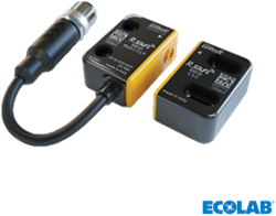 RRFID BASIC C S G P | RFID safety switch, actuator coded, M12 Pigtail, 22mm wide