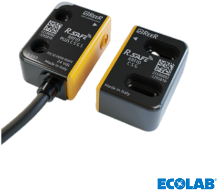 RRFID BASIC C S U X | RFID safety switch, Uniquely coded, 10m cable, 22mm wide
