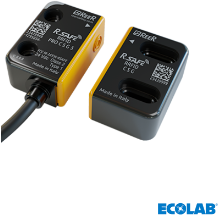 RRFID PRO C S T 3 | RFID safety switch, individually coded, 3m cable, 22mm wide