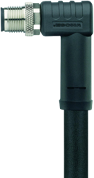 PT-WM12S4-5/S5015 | M12 connector, 4p, male 90°, 5 m, PUR, power