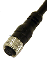R-SAFE CFM 8P 5 | M12 extension cable, 8-polig, 0°, male/female, 5 m, pvc