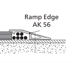 Aluminum Ramp Edge AK 56 | Aluminium profile