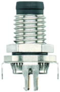 AL-FHM8SSA8-P/M8 | panel connector, M8, male, straigt, 8-pin, shielded
