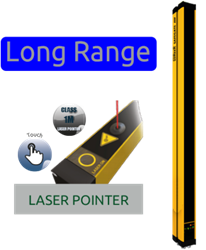 S 3B LR-A ILP | Safety light curtain, Type 4, laser pointer