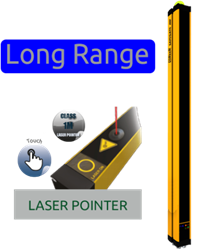 SO 3B LR-A ILP | Safety light curtain, Type 4, laser pointer, status lamp