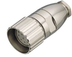 CJBR 3 | M23 extension cable, 19-poles, 0°, female, 3 m