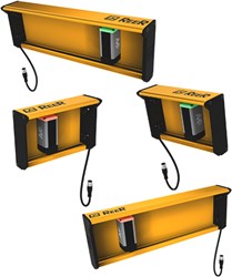 MZ T2X H| Set of muting brackets with 2 M5 sensors - T logic - crossed beams