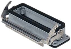 RVI 24 L | Bulkhead Mounting Housing, Size 104.27, Hnm Alu, 1 Lever