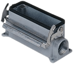 RVP 16 L225 | Surface Mounting Housing, Size 77.27, Hnm Alu, 1 Lever, 2xM25  side