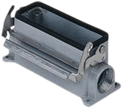 RVP 24 L225 | Surface Mounting Housing, Size 104.27, Hnm Alu, 1 Lever, 2xM25  side