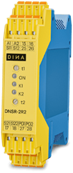 Dina DNSR 2R2 | Safety relay, time delay - 33SR15